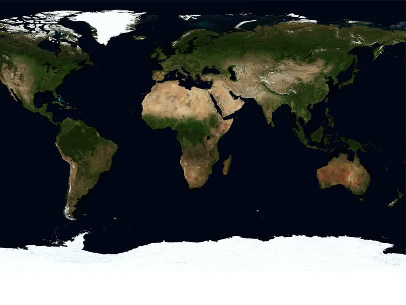 Distribution of species of penguins.